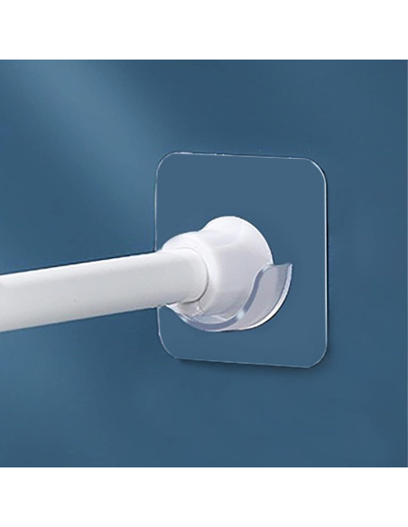 Soportes Autoadhesivos para Cortinas XXBERA - 10 Paquete Soportes Autoadhesivos para Cortinas XXBERA - 10 Paquete