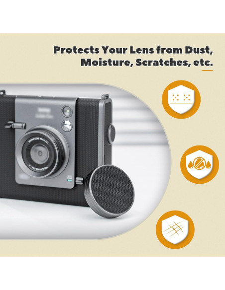 Cubierta de lente JJC para Fujifilm Instax Wide Evo - Aluminio Cubierta de lente JJC para Fujifilm Instax Wide Evo - Aluminio