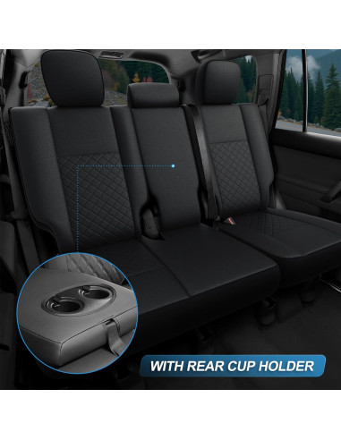 Fundas de Asiento GIANT PANDA para Toyota 4Runner 2011-2024