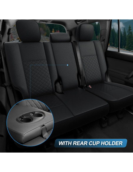 Fundas de Asiento GIANT PANDA para Toyota 4Runner 2011-2024 Fundas de Asiento GIANT PANDA para Toyota 4Runner 2011-2024