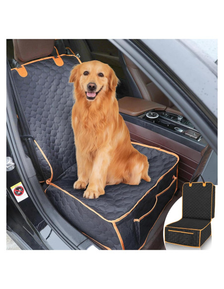 Funda de Asiento Delantero Homsunyi para Perros Impermeable Funda de Asiento Delantero Homsunyi para Perros Impermeable