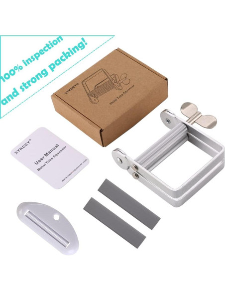 Exprimidor de Tubos de Metal AtFung para Pintura y Cosméticos Exprimidor de Tubos de Metal AtFung para Pintura y Cosméticos
