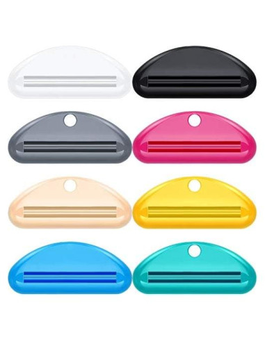Exprimidor de Tubo de Pasta de Dientes CHENGU - 8 Piezas Multicolor