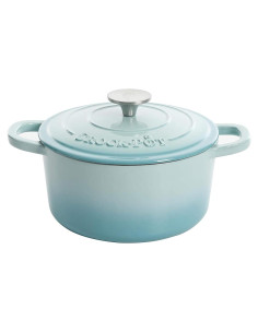 Olla Holandesa Crock-Pot Artisan 2.84L Hierro Fundido Aqua