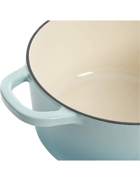 Olla Holandesa Crock-Pot Artisan 2.84L Hierro Fundido Aqua Olla Holandesa Crock-Pot Artisan 2.84L Hierro Fundido Aqua