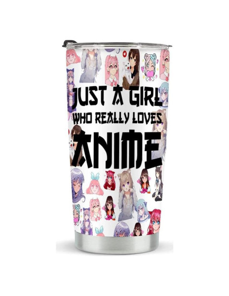 Taza de Acero Inoxidable 591ml Anime LONGXIN - Regalo Original Taza de Acero Inoxidable 591ml Anime LONGXIN - Regalo Original