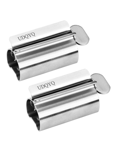 Exprimidor de Tubo de Acero Inoxidable YIERMA Plata 8.13cm Exprimidor de Tubo de Acero Inoxidable YIERMA Plata 8.13cm