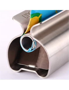 Exprimidor de Tubo de Acero Inoxidable YIERMA Plata 8.13cm 2