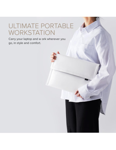 Funda Protectora Magnética POUT 4-en-1 para Laptop 38-40 cm