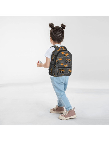 Mochila Infantil Impermeable Camión 34x29x20cm para Niños
