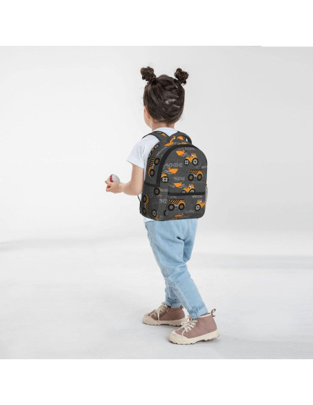 Mochila Infantil Impermeable Camión 34x29x20cm para Niños Mochila Infantil Impermeable Camión 34x29x20cm para Niños