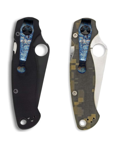 Clip de bolsillo A.I.FORCE C81 de titanio craquelado 53 mm