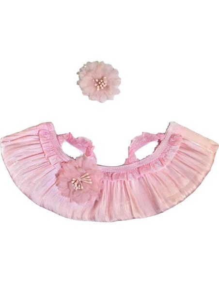 Conjunto de Vestido Rosa para Muñeca 17cm - Estilo Princesa Conjunto de Vestido Rosa para Muñeca 17cm - Estilo Princesa
