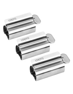 Exprimidor de Tubo de Acero Inoxidable YIERMA - Paquete de 3