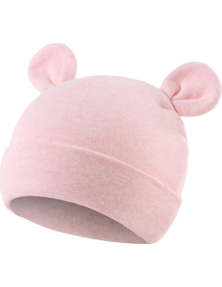 Gorro de Algodón para Bebés Recién Nacidos - Tierno Conejo Gorro de Algodón para Bebés Recién Nacidos - Tierno Conejo