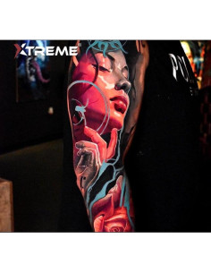 Conjunto de Tintas Neón Xtreme 5 Colores 15 ml Veganas 2