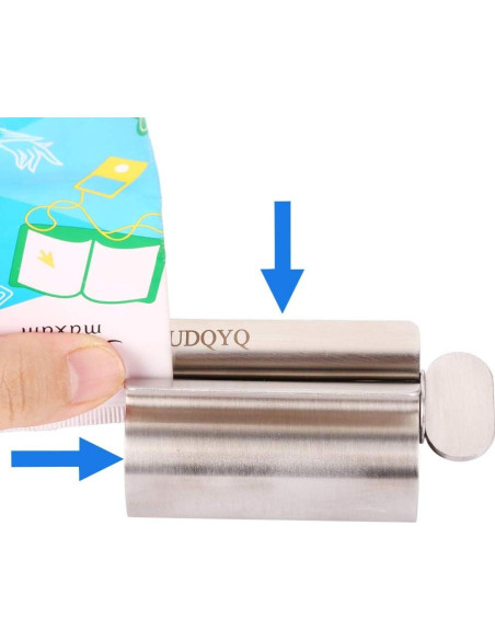 Exprimidor de Tubo de Acero Inoxidable YIERMA - Paquete de 3 Exprimidor de Tubo de Acero Inoxidable YIERMA - Paquete de 3