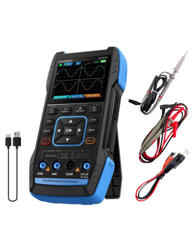 Osciloscopio de Mano 3 en 1 HXT-2C23T 10MHz 50MSa/s