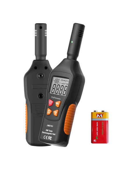 Medidor EMF 3 en 1 TriFirmum con Alarma y Pantalla LCD Medidor EMF 3 en 1 TriFirmum con Alarma y Pantalla LCD