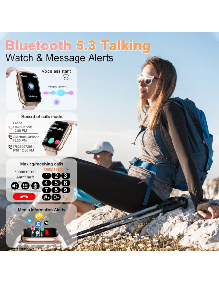 Reloj Inteligente RifePhi para Mujeres 1.83" Fitness IP68 Reloj Inteligente RifePhi para Mujeres 1.83" Fitness IP68