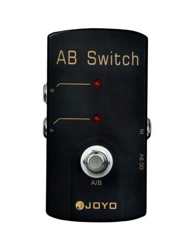 Pedal de guitarra JOYO JF-30 A/B Switch con bypass verdadero