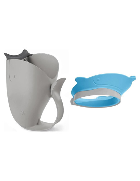 Taza de Enjuague para Bebés Skip Hop Moby Gris 9m+ Taza de Enjuague para Bebés Skip Hop Moby Gris 9m+