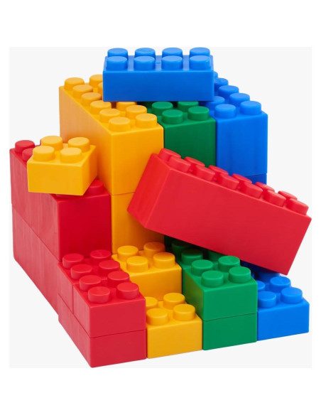 Set de Bloques de Construcción Suaves UNiPLAY 24 Piezas 3 Meses+ Set de Bloques de Construcción Suaves UNiPLAY 24 Piezas 3 Meses+