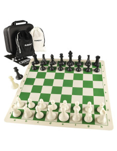 Juego de Ajedrez Plegable OUMODA 50.8 cm con Piezas Pesadas