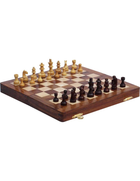 Juego de Ajedrez Magnético de Viaje SouvNear 17.78 cm Juego de Ajedrez Magnético de Viaje SouvNear 17.78 cm