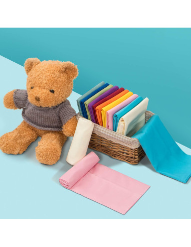 FLXXIE 2 Fundas de Almohada Microfibra Niños 14x20 cm Negro