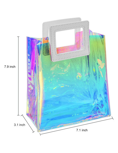 Bolsas de Regalo Holográficas Caleihd 20.1x18cm 2 Piezas Bolsas de Regalo Holográficas Caleihd 20.1x18cm 2 Piezas