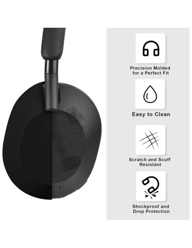 Funda Protectora Aiivioll para Auriculares Sony WH-1000XM5 - Negro