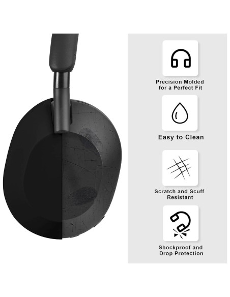 Funda Protectora Aiivioll para Auriculares Sony WH-1000XM5 - Negro Funda Protectora Aiivioll para Auriculares Sony WH-1000XM5 - Negro
