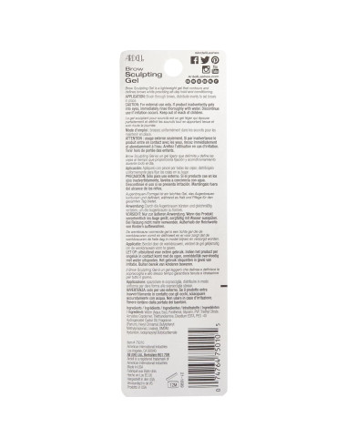 Gel para Cejas Ardell Transparente 7.39 ml - Fijación y Definición