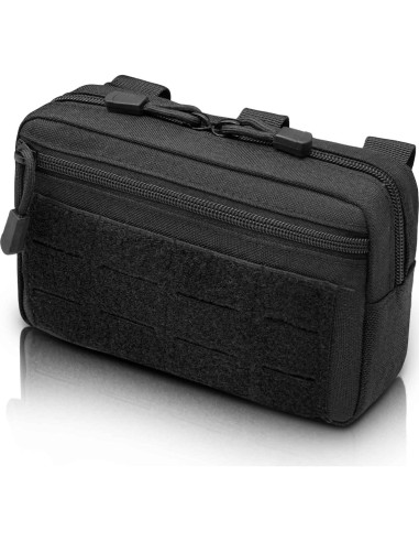 Pouch Táctico Molle VIIDOO Negro 20.6x13 cm Resistente al Agua