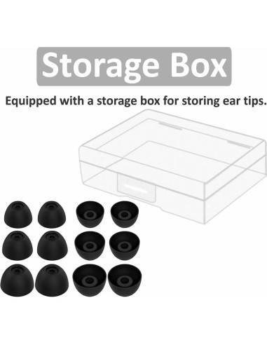 Consejos de Reemplazo JNSA para Auriculares JBL Vibe 200TWS - 6 Pares