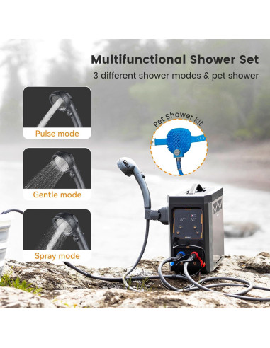 Calentador de Agua Portátil WINTEMP GPT3U 6KW - Agua Caliente Instantánea