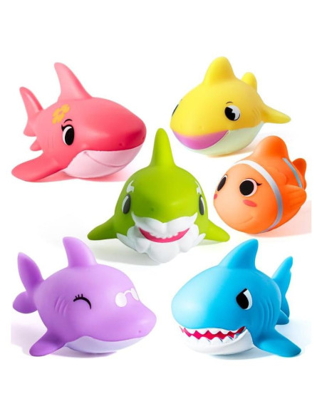 Juguetes de baño Hely Cancy para bebés - Animales oceánicos Juguetes de baño Hely Cancy para bebés - Animales oceánicos