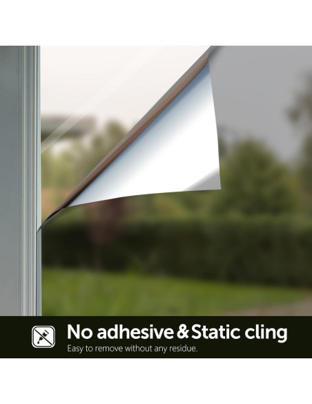 Película Reflectante Unidireccional Agmovoue 43.9x198 cm Película Reflectante Unidireccional Agmovoue 43.9x198 cm