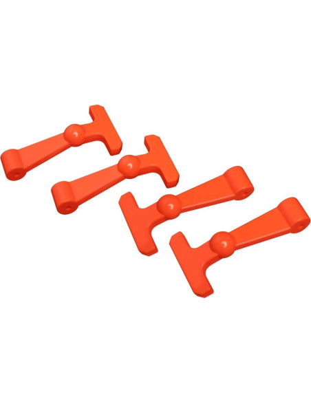 4 Pestillos de Refrigerador Ciuouient Alta Resistencia Naranja 4 Pestillos de Refrigerador Ciuouient Alta Resistencia Naranja