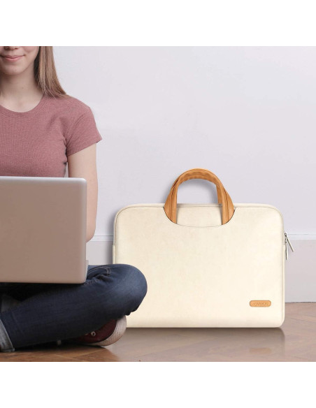 Funda para Laptop Arvok 15.6" Cuero Premium Resistente al Agua Funda para Laptop Arvok 15.6" Cuero Premium Resistente al Agua