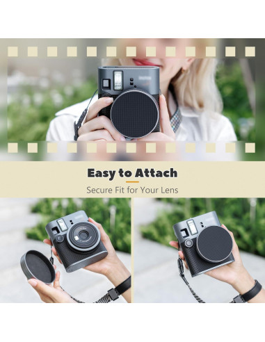 Cubierta de lente JJC para Fujifilm Instax Mini 41 - Aluminio