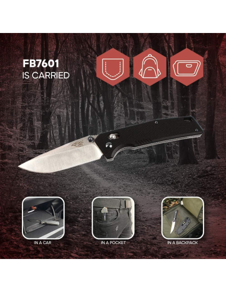 Cuchillo Plegable Firebird Ganzo FB7601 Acero Inoxidable 440C Cuchillo Plegable Firebird Ganzo FB7601 Acero Inoxidable 440C