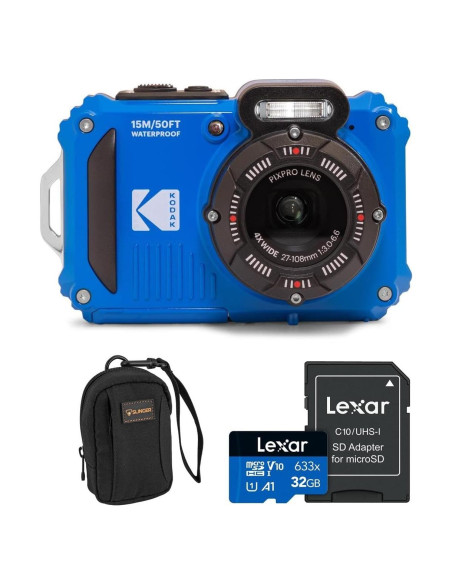 Cámara Digital Impermeable Kodak PIXPRO WPZ2 16MP Full HD Cámara Digital Impermeable Kodak PIXPRO WPZ2 16MP Full HD
