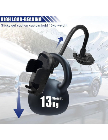 Soporte para Teléfono de Coche LAINLOY Cuello de Ganso 30.48 cm Soporte para Teléfono de Coche LAINLOY Cuello de Ganso 30.48 cm