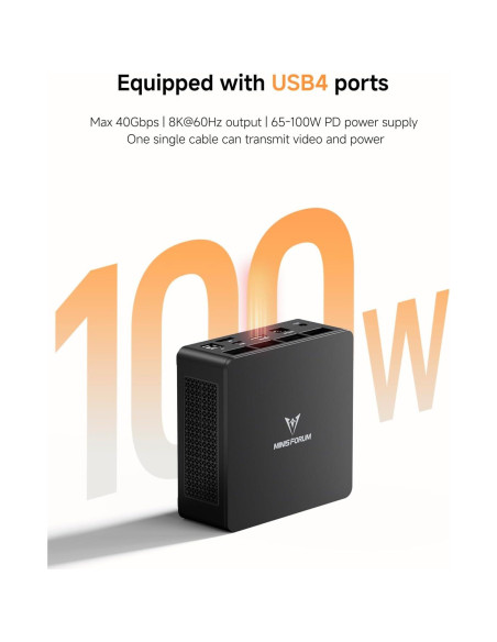 MINISFORUM UM690L Slim Mini PC AMD Ryzen 9 6900HX 16GB 1TB MINISFORUM UM690L Slim Mini PC AMD Ryzen 9 6900HX 16GB 1TB