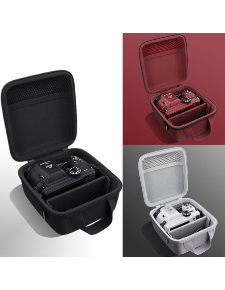 Funda de cámara KODAK PIXPRO AZ405/AZ425 - Negra, resistente y portátil Funda de cámara KODAK PIXPRO AZ405/AZ425 - Negra, resistente y portátil