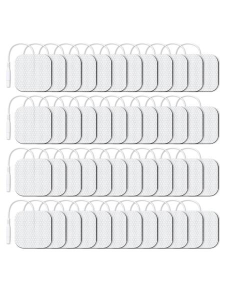 Almohadillas Electrodos TENS AUVON 5.08cm Reutilizables 48 Pzas Almohadillas Electrodos TENS AUVON 5.08cm Reutilizables 48 Pzas