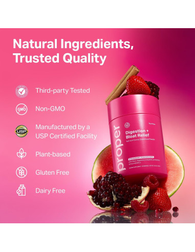 Proper Alivio Digestivo en Polvo con Probioticos 15 Porciones