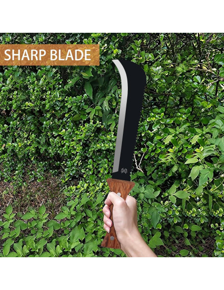 Machete THRWCLUB Sickle 39.6 cm con Funda de Nylon Machete THRWCLUB Sickle 39.6 cm con Funda de Nylon